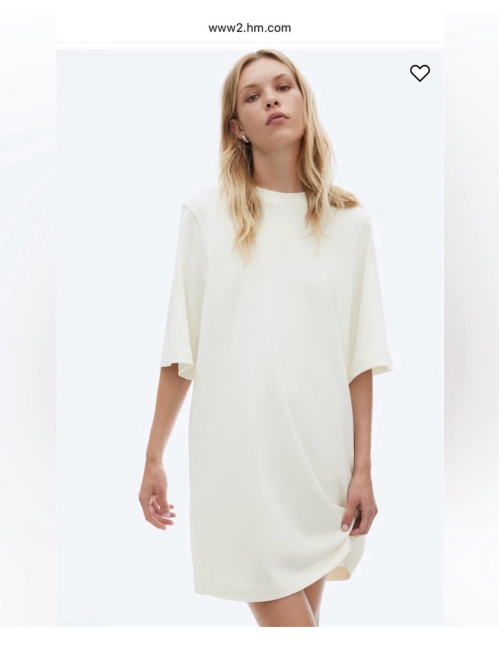 🆕H&M cotton t shirt dress